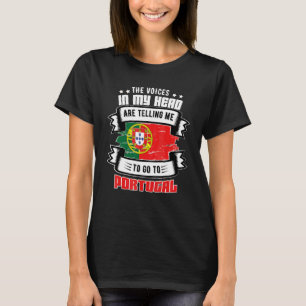 Portugal in meinem Kopf T-Shirt
