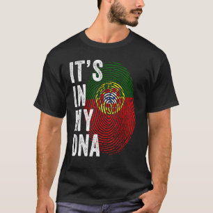 Portugal In meiner DNA ist es Niedlich Portugiesis T-Shirt