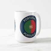Portugal Kaffeetasse (VorderseiteRechts)