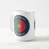 Portugal Kaffeetasse (Vorderseite Links)