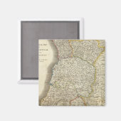 Portugal Karte Magnet (Vorderseite/Rückseite)