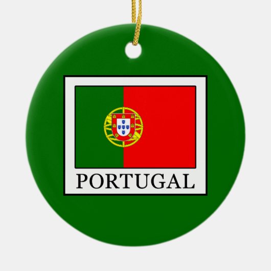 Portugal Keramik Ornament (Vorne)