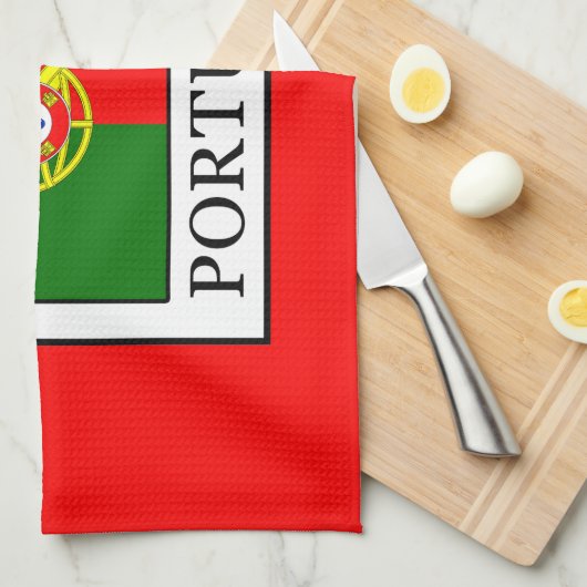 Portugal Küchentuch (Viertel Falte)