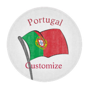 Portugal Landesflagge Thunder_Cove Schneidebrett