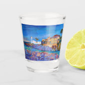 Portugal Landschaftlicher Strand Schnapsglas (Vorderseite)