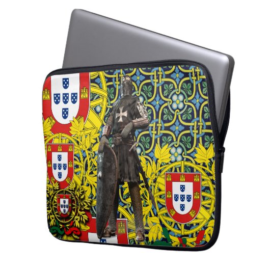 Portugal Laptopschutzhülle (Vorderseite Links)