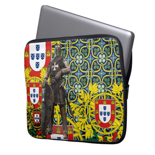 Portugal Laptopschutzhülle (Vorderseite Links)
