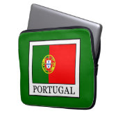 Portugal Laptopschutzhülle (Vorderseite Links)
