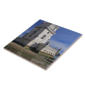Portugal, Lissabon. Belem Tower, eine UNESCO-Welt Fliese (Seite)
