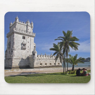 Portugal, Lissabon. Belem-Turm, ein UNESCO-Welterb Mousepad