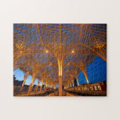 Portugal, Lissabon. Blick auf den modernen Bahnhof Puzzle (Horizontal)