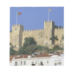 Portugal, Lissabon. Castelo de Sao Jorge. Notizblock