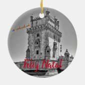 Portugal: Lissaboner malerische Weihnachtsschmuck (Hinten)