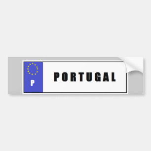 Portugal-Lizenz-Platten-Autoaufkleber Autoaufkleber