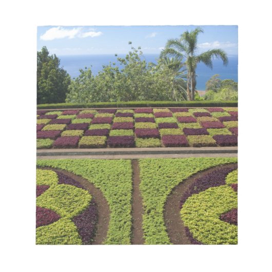 Portugal, Madeira, Funchal. botanisch Notizblock (Vorderseite)