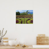Portugal, Madeira, Funchal. botanisch Poster (Küche)