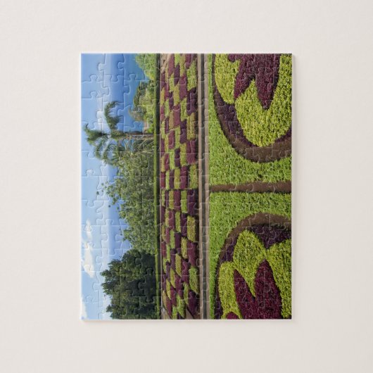 Portugal, Madeira, Funchal. botanisch Puzzle (Vertikal)