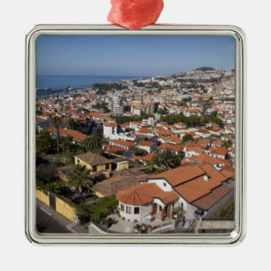 Portugal, Madeira, Funchal. Kabelwagen Ornament Aus Metall