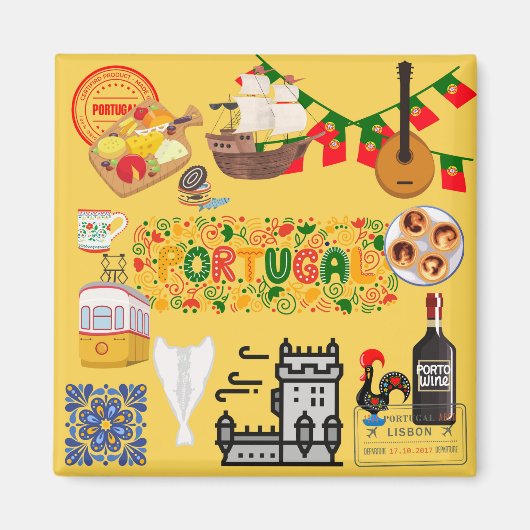 Portugal Magnet (Vorne)