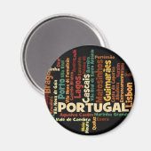 PORTUGAL Magnet (Vorderseite/Rückseite)