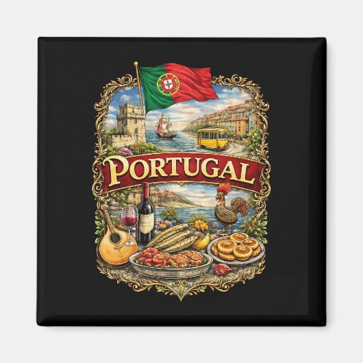 Portugal Magnet (Vorne)