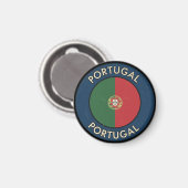 Portugal Magnet (Vorderseite/Rückseite)