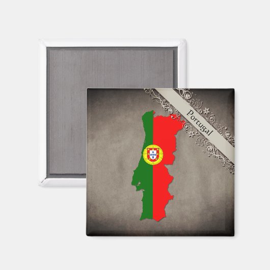Portugal Magnet (Vorderseite/Rückseite)