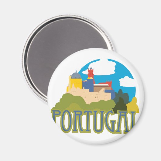 Portugal Magnet (Vorderseite/Rückseite)
