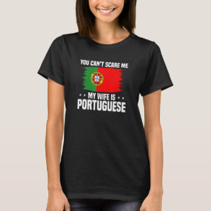 Portugal Meine Ehefrau ist portugiesischer Sport T-Shirt