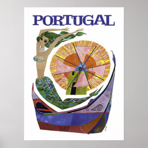 Portugal, Mischung der touristischen Poster