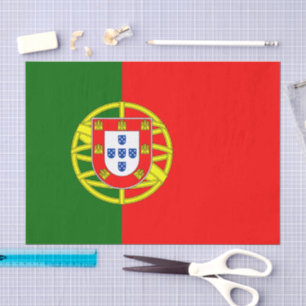 Portugal Mode, portugiesische Flagge Tissue-Papier Seidenpapier