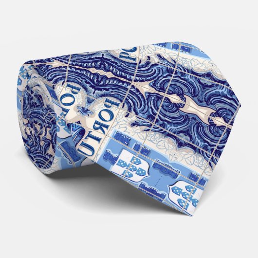Portugal Neck Tie Krawatte (Gerollt)