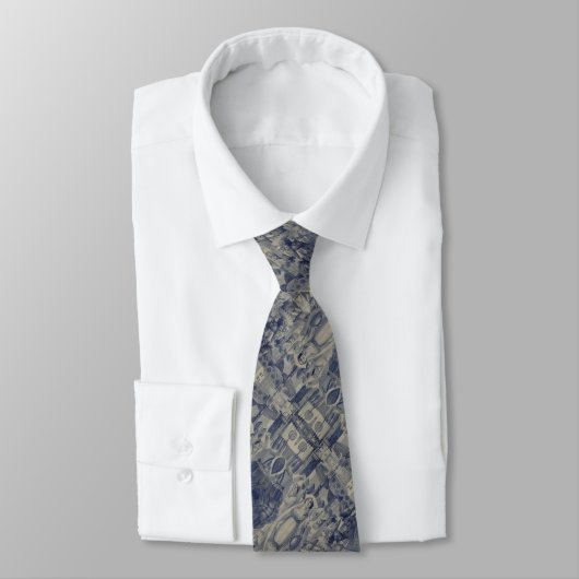 Portugal Neck Tie Krawatte (Gebunden)