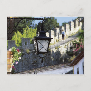 Portugal, Obidos Eisenstraße und 14. Postkarte