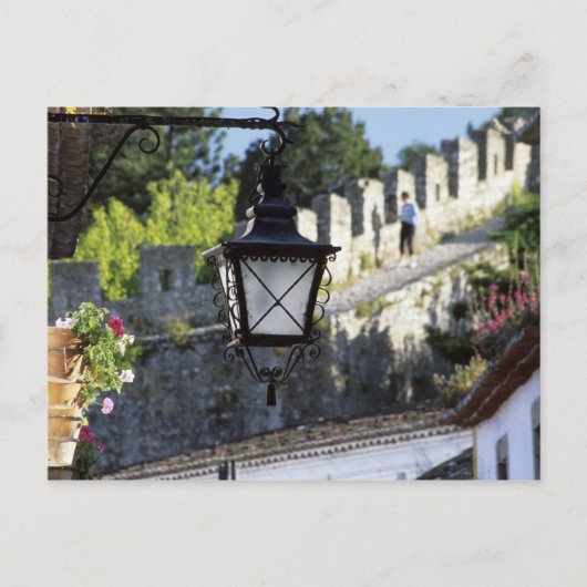 Portugal, Obidos Eisenstraße und 14. Postkarte (Vorderseite)