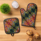 ,Portugal Ofenhandschuh & Topflappen-Set (Oben Unten)