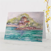 Portugal Palácio da Comenda Setubal Karte (Gelbe Blume)