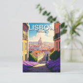 Portugal Pantheon Alfama Anime Postkarte (Stehend Vorderseite)