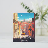 Portugal Pantheon Alfama Anime Postkarte (Stehend Vorderseite)