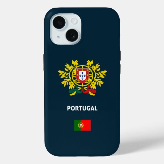 Portugal passport phone case (Rückseite)