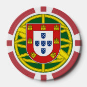 Portugal Pokerchips (Vorderseite)