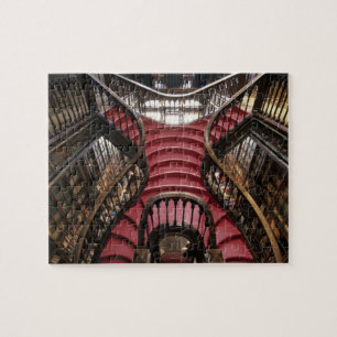 Portugal, Porto (Oporto). Treppe in historischem Puzzle