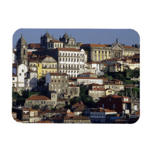 Portugal, Porto (Porto). Historische Häuser und Magnet