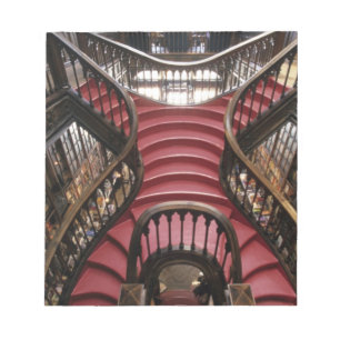 Portugal, Porto (Porto). Treppe in historischem Notizblock