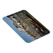 Portugal, Porto, Schiff mit Weinfässern Magnet (Rechte Seite)