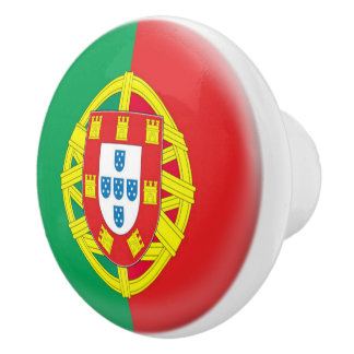Portugal-Portugiese-Flagge Keramikknauf