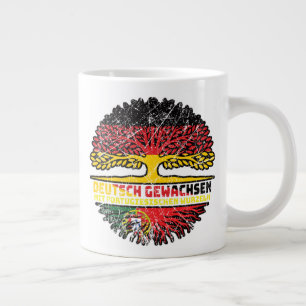Portugal Portugiesisch Deutsch Deutschland Baum Jumbo-Tasse