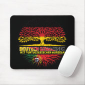 Portugal Portugiesisch Deutsch Deutschland Baum Mousepad (Mit Mouse)