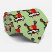 Portugal Português Lacrosse Krawatte (Gerollt)