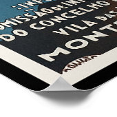 Portugal Poster (Ecke)